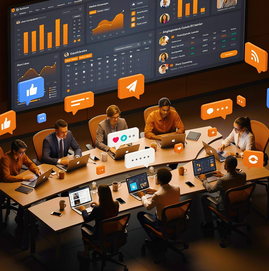 Social media management expertise
