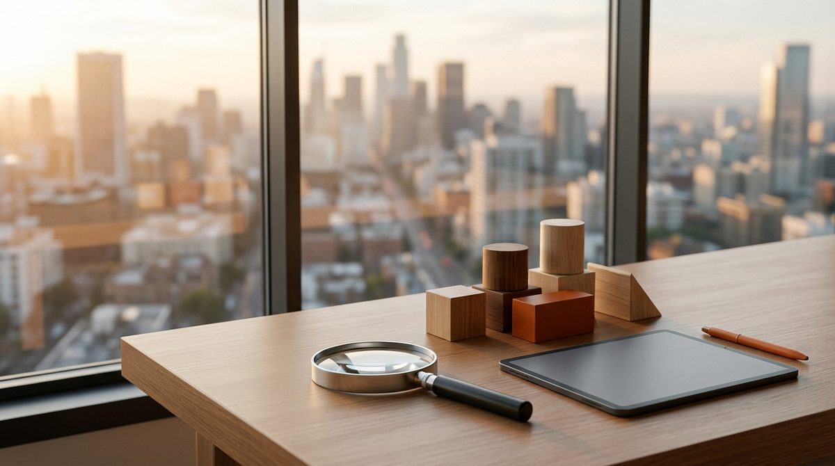 Office desk illustrating SEO Branding Strategy – How to Build Your Company Brand through SEO