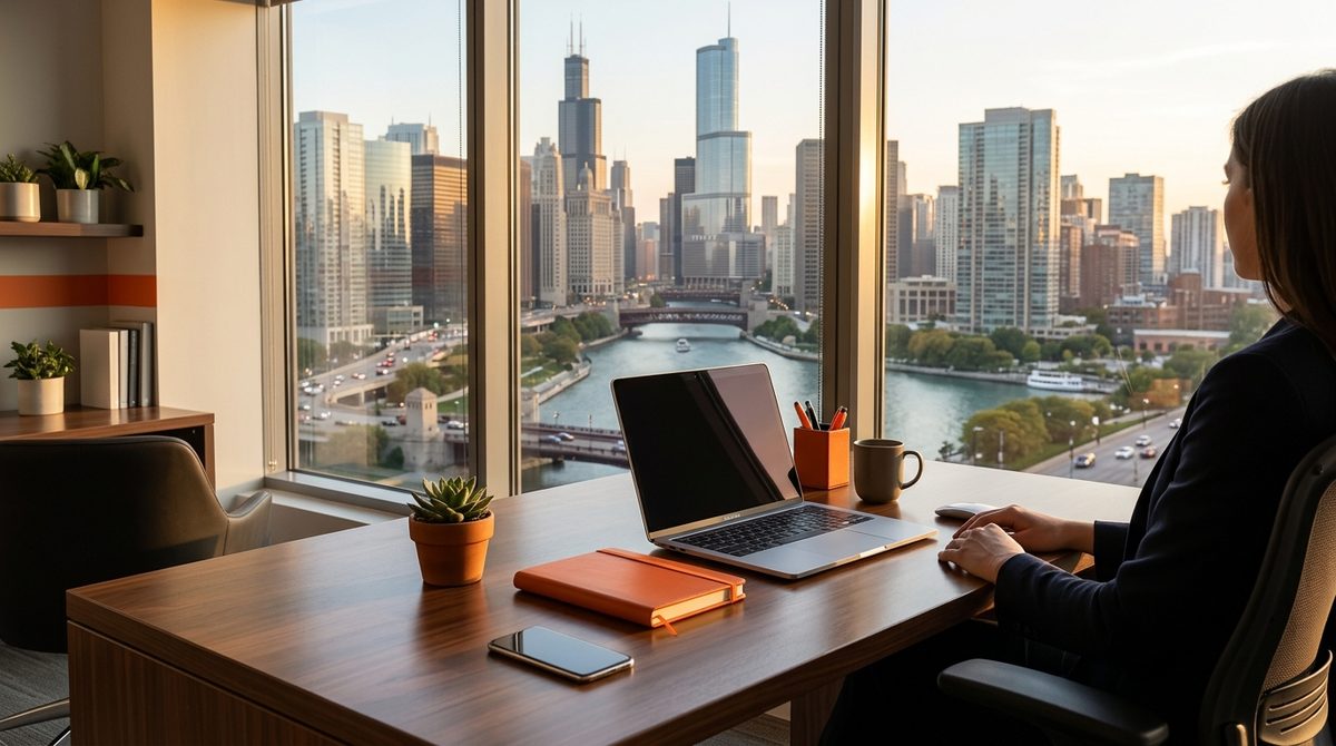 Person working on laptop illustrating Top 10 Proven Digital Marketing Strategies for Businesses in Chicago