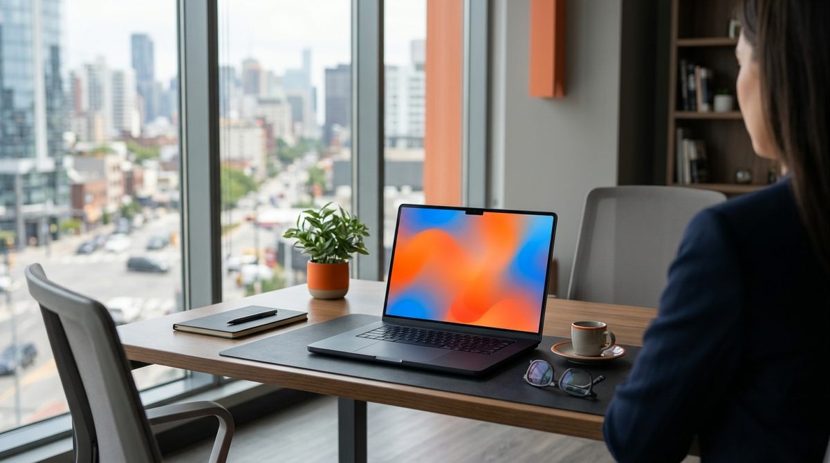Laptop on an office desk illustrating What PPC Specialists Can Do for Your Business